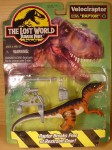 the lost world jurassic park mint in package velociraptor