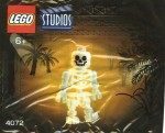 LEGO Studios set #4072 Skeleton minifigure